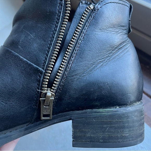** Timberland Beckwith Side-Zip Chelsea Boots Size 8 Black Leather - Picture 10 of 12